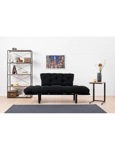 Canapea Extensibila Nitta - Black 155 X 85 X 70  - 6
