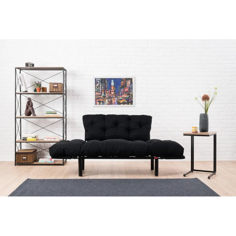 Canapea Extensibila Nitta - Black 155 X 85 X 70  - 6