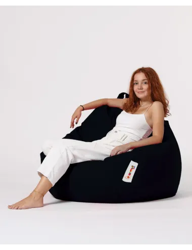 Fotoliu Puf Bean Bag Premium XXL - Black - 1