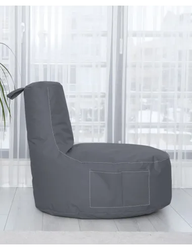 Fotoliu Puf Bean Bag EVA Sport - Fume - 2