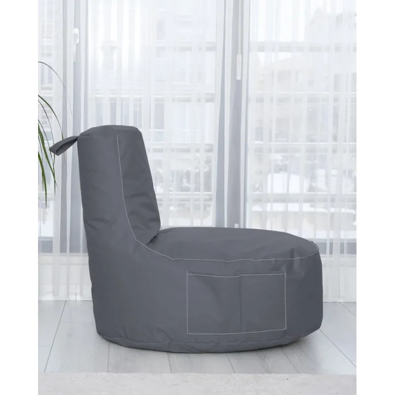 Fotoliu Puf Bean Bag EVA Sport - Fume  - 2