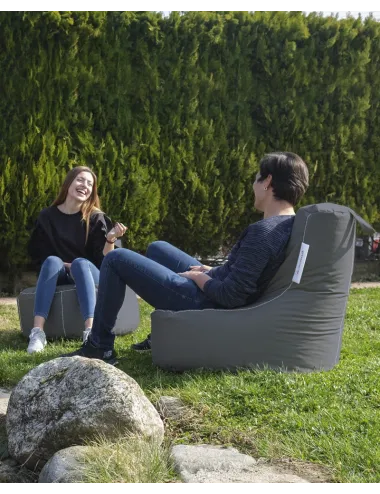 Fotoliu Puf Bean Bag EVA Sport - Fume  - 6