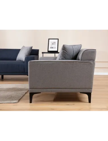 Canapea cu 2 Locuri Petra 2 - Light Grey 163 X 86 X 69  - 3
