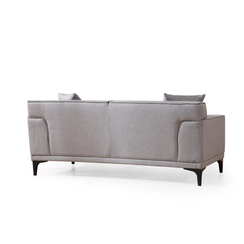 Canapea cu 2 Locuri Petra 2 - Light Grey 163 X 86 X 69  - 4