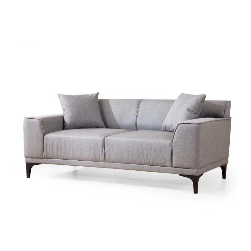 Canapea cu 2 Locuri Petra 2 - Light Grey 163 X 86 X 69  - 5