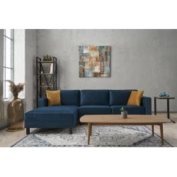 Canapea Tip Coltar Kale Velvet Left - Oil Green  - 1