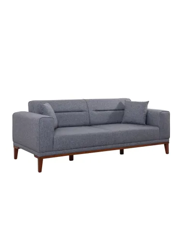 Canapea cu 3 Locuri Liones 3 - Dark Grey 223 X 82 X 94  - 3