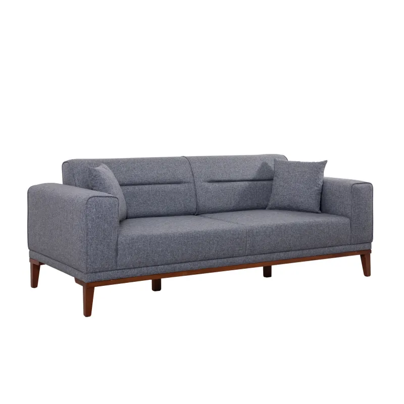 Canapea cu 3 Locuri Liones 3 - Dark Grey 223 X 82 X 94  - 3