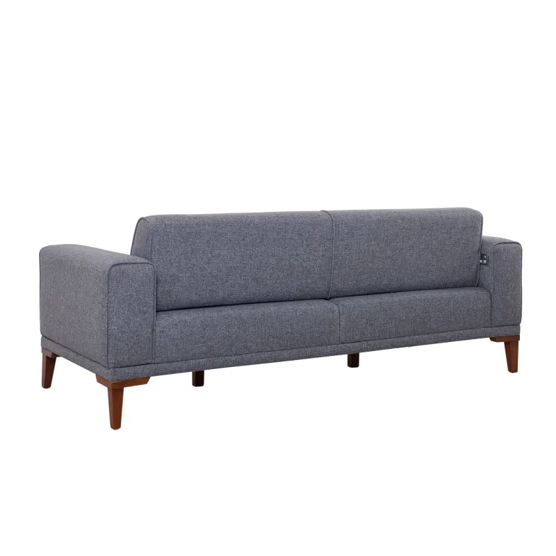 Canapea cu 3 Locuri Liones 3 - Dark Grey 223 X 82 X 94  - 6