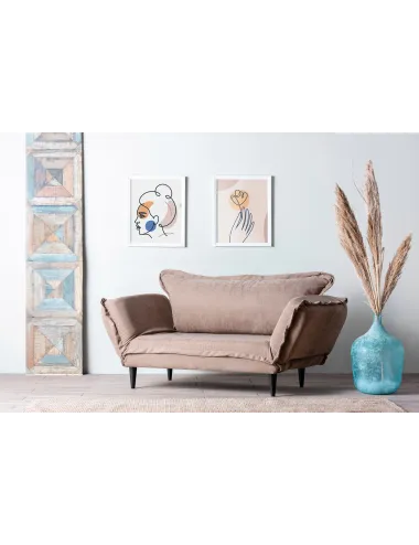 Canapea cu 2 Locuri ino Daybed - Mink GR121\01   - 1