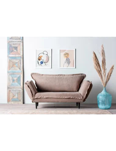Canapea cu 2 Locuri ino Daybed - Mink GR121\01   - 2
