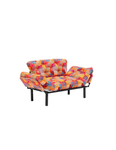 Canapea Multicolor Extensibila Nitta - Patchwork  - 6