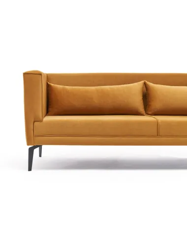Canapea cu 3 Locuri Tapitata Ardosa - Tan 197 X 76 X 81  - 6
