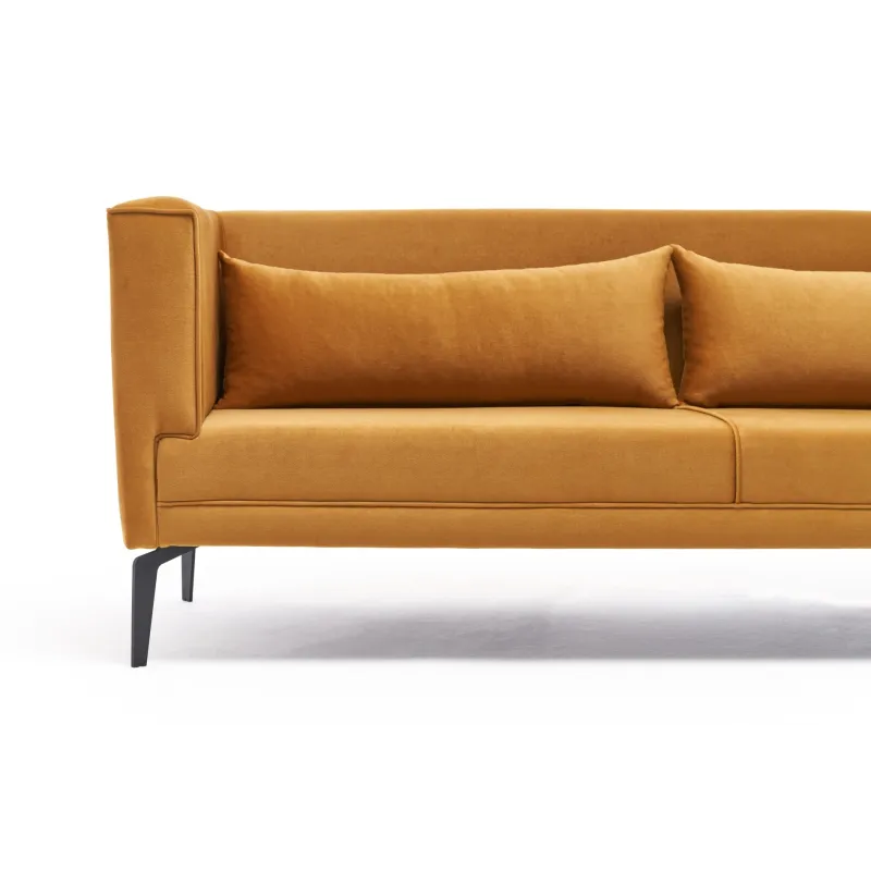 Canapea cu 3 Locuri Tapitata Ardosa - Tan 197 X 76 X 81  - 6