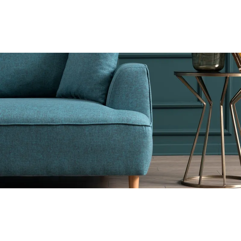 Canapea Tip Coltar Felix Extra Soft Corner Sofa Right - Turquoise 236 X 90 X 195  - 4