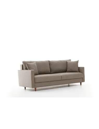 Canapea cu 3 Locuri Eva - Cream 210 X 82 X 90  - 5