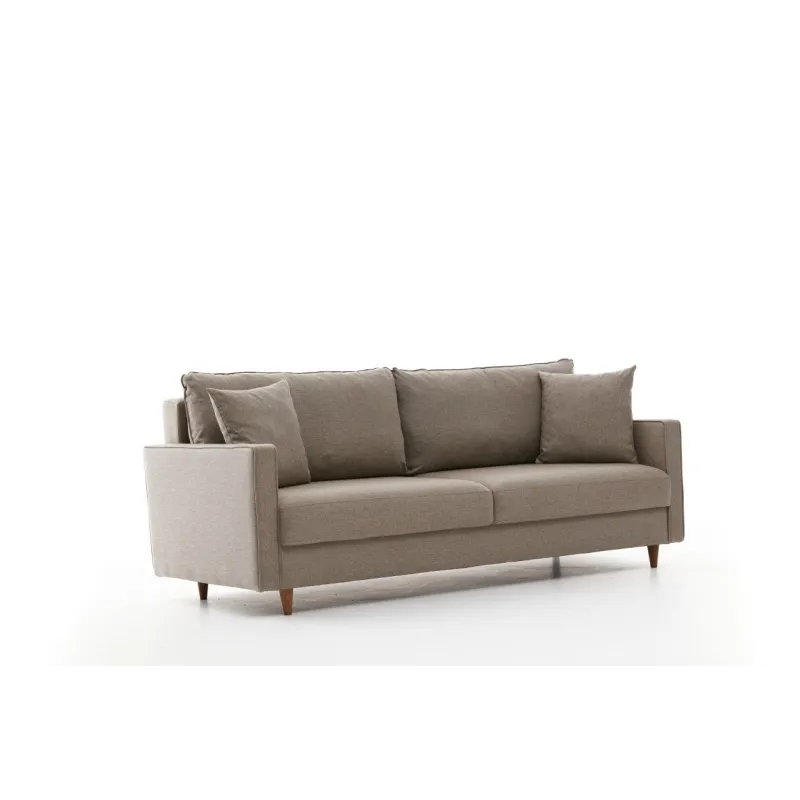 Canapea cu 3 Locuri Eva - Cream 210 X 82 X 90  - 5
