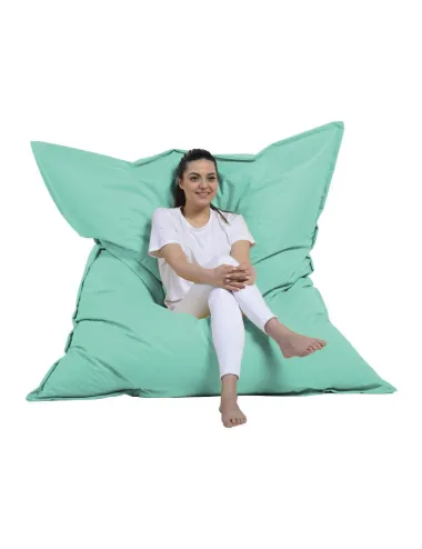 Fotoliu Puf Bean Bag Giant Cushion 140x180 - Turquoise - 1