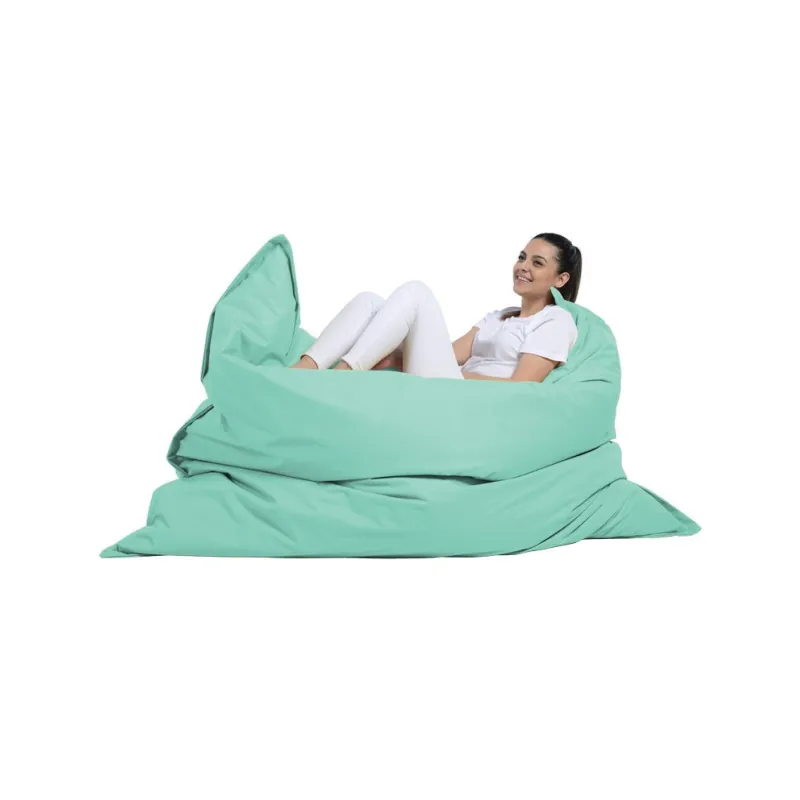 Fotoliu Puf Bean Bag Giant Cushion 140x180 - Turquoise  - 4