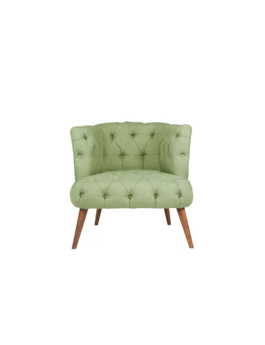 Fotoliu Tapitat West Monroe - Petrol Green 75 X 76 X 80 - 2