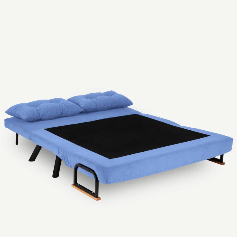 Canapea Extensibila cu 2 Locuri Sando 2-Seater - Blue  - 4