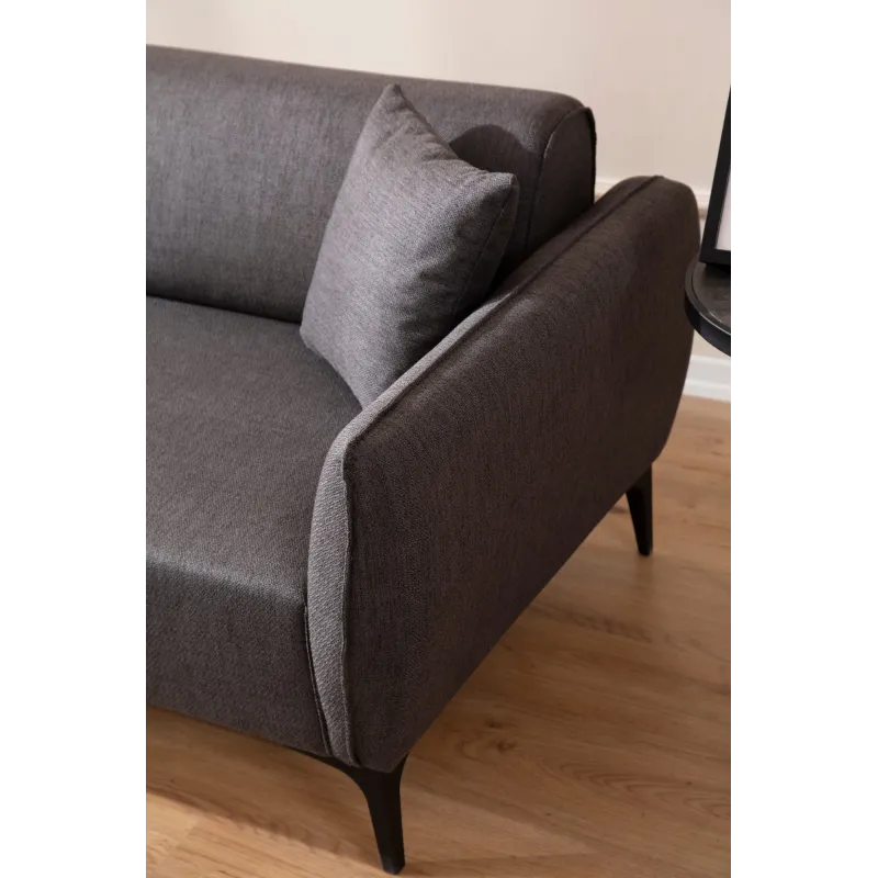 Canapea Tip Coltar Belissimo Left - Dark Grey  - 4