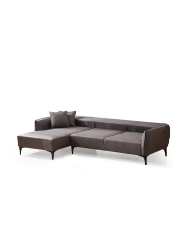 Canapea Tip Coltar Belissimo Left - Dark Grey  - 6