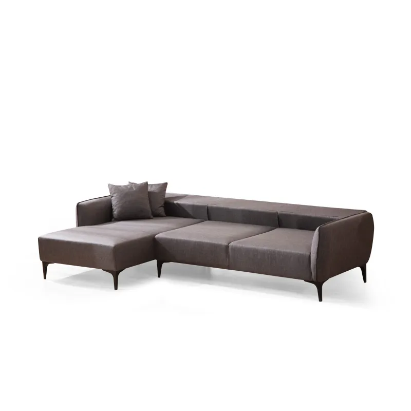 Canapea Tip Coltar Belissimo Left - Dark Grey  - 6