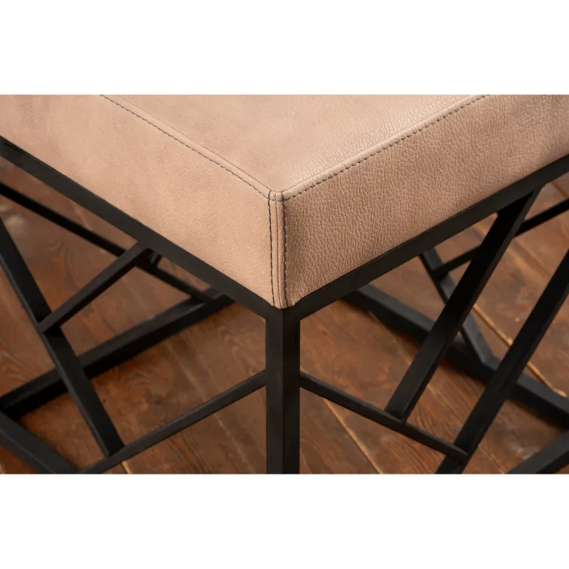 Taburet Koza - Beige 46 X 44 X 46  - 3