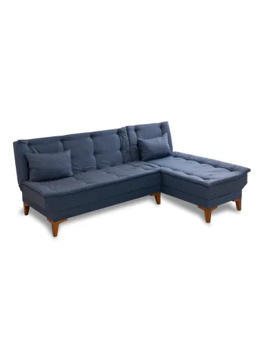 Canapea Tip Coltar Extensibil Santo - Dark Blue  - 3