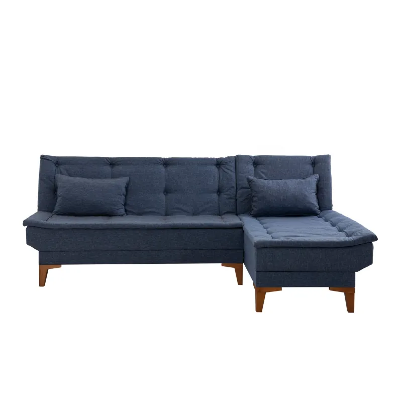 Canapea Tip Coltar Extensibil Santo - Dark Blue  - 5