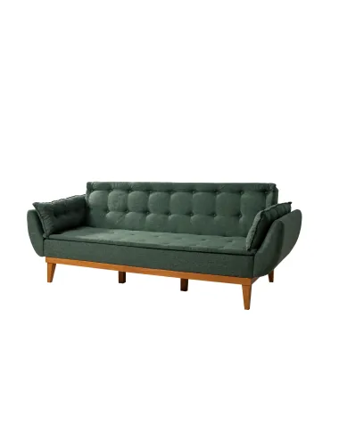 Canapea cu 3 Locuri Fiona - Green 217 X 80 X 82 - 2