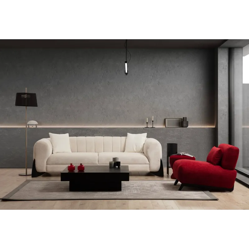 Fotoliu Mokka Red - Wing 86 X 76 X 72  - 2