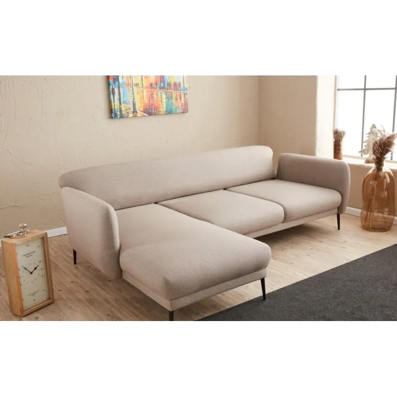 Canapea Tip Coltar Enus L - Cream  - 6