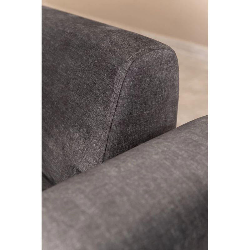 Canapea cu 3 Locuri Infinity with Side Table - Anthracite 220 X 90 X 80  - 4