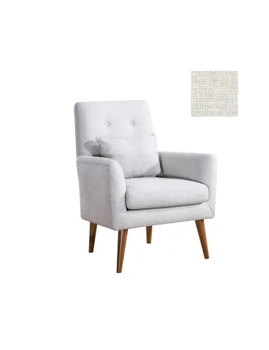 Fotoliu Zeni Berjer - Cream 72 X 97 X 66 - 2