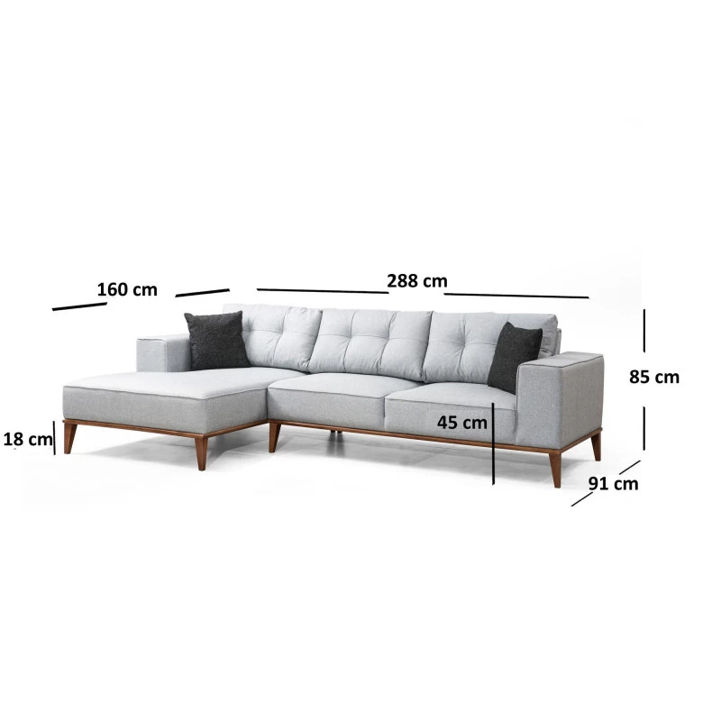 Caneapea Tip Coltar Montana Corner Left (Chl+3R) 288 X 160 X 91  - 6