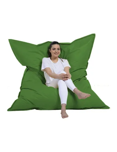 Fotoliu Puf Bean Bag Giant Cushion 140x180 - Green - 1