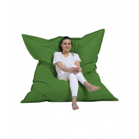 Fotoliu Puf Bean Bag Giant Cushion 140x180 - Green - 1