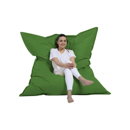 Fotoliu Puf Bean Bag Giant Cushion 140x180 - Green  - 1