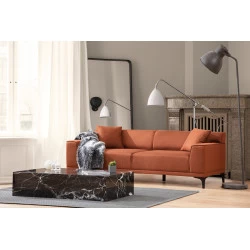 Canapea cu 3 Locuri Petra 3 - Orange 212 X 86 X 69 - 1