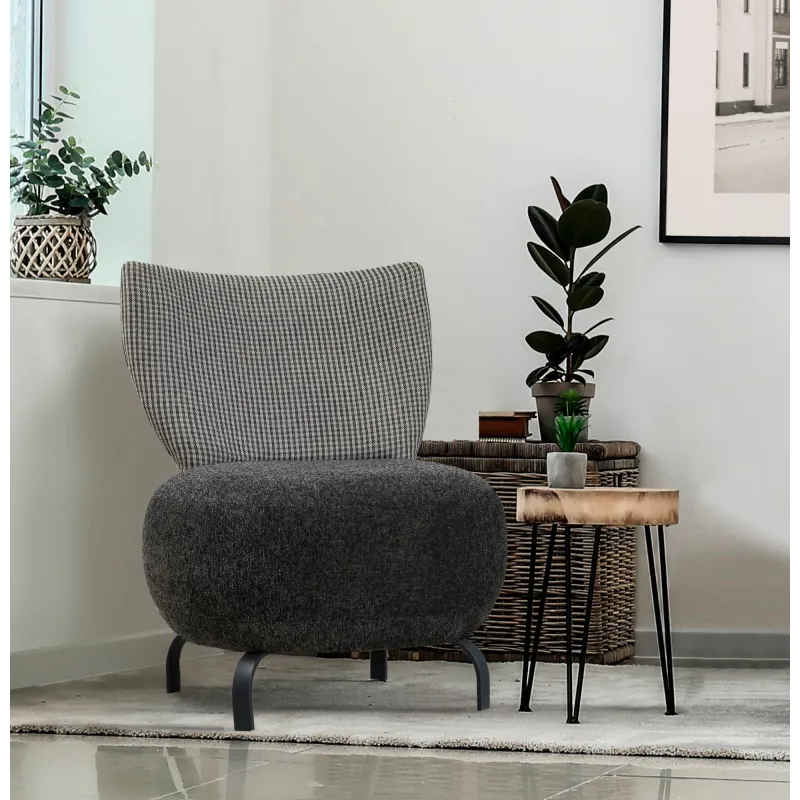 Fotoliu Loly - Anthracite  - 1