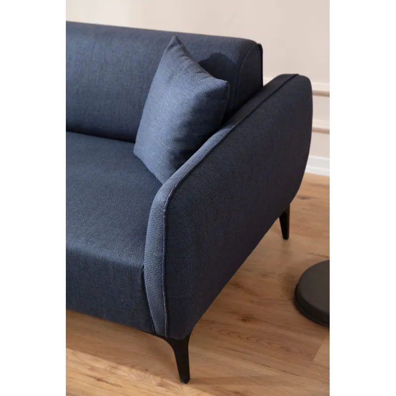 Canapea Tip Coltar Belissimo Left - Blue   - 3