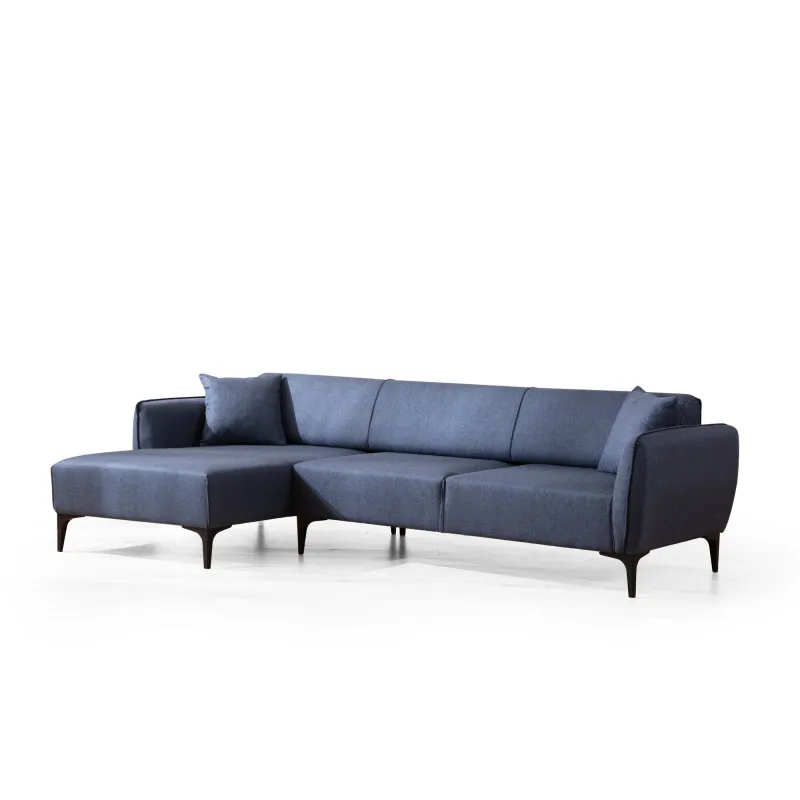 Canapea Tip Coltar Belissimo Left - Blue   - 5