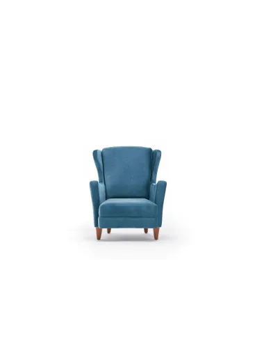 Fotoliu Tapitat Lola Berjer - Turquoise 77 X 98 X 80  - 5