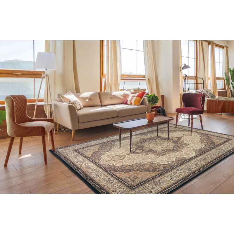 Covor lana Charlotte Dark Beige  - 2