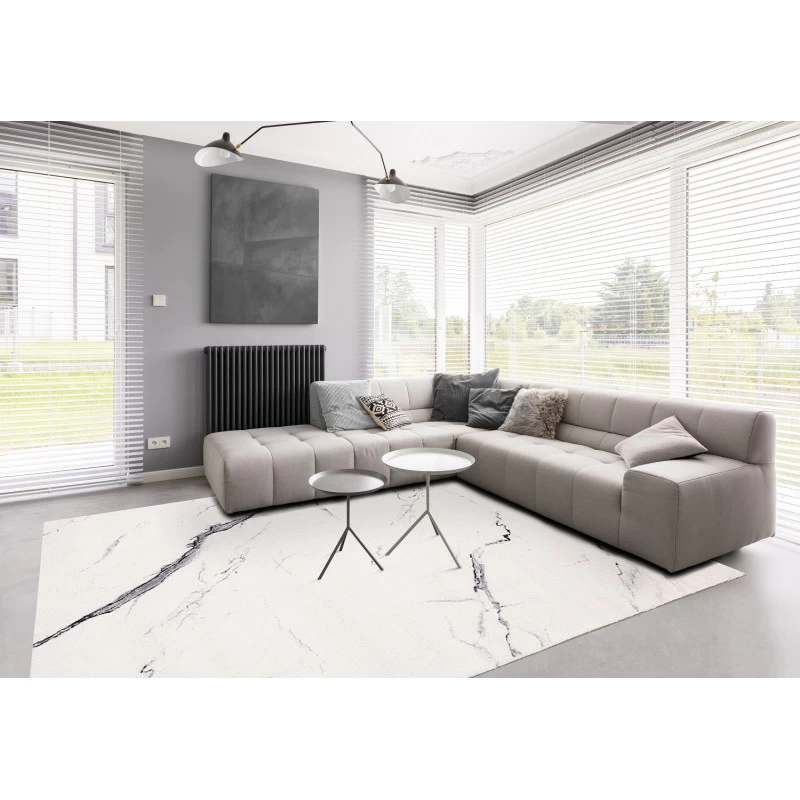 Covor lana Marble Polar White  - 2