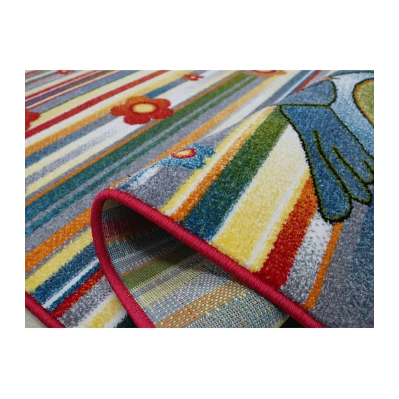 Covor Multicolor cu Bufnite Pentru Copii  11182-140  - 2