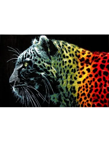 Covor Multicolor cu Leopard 11016/180 - 1