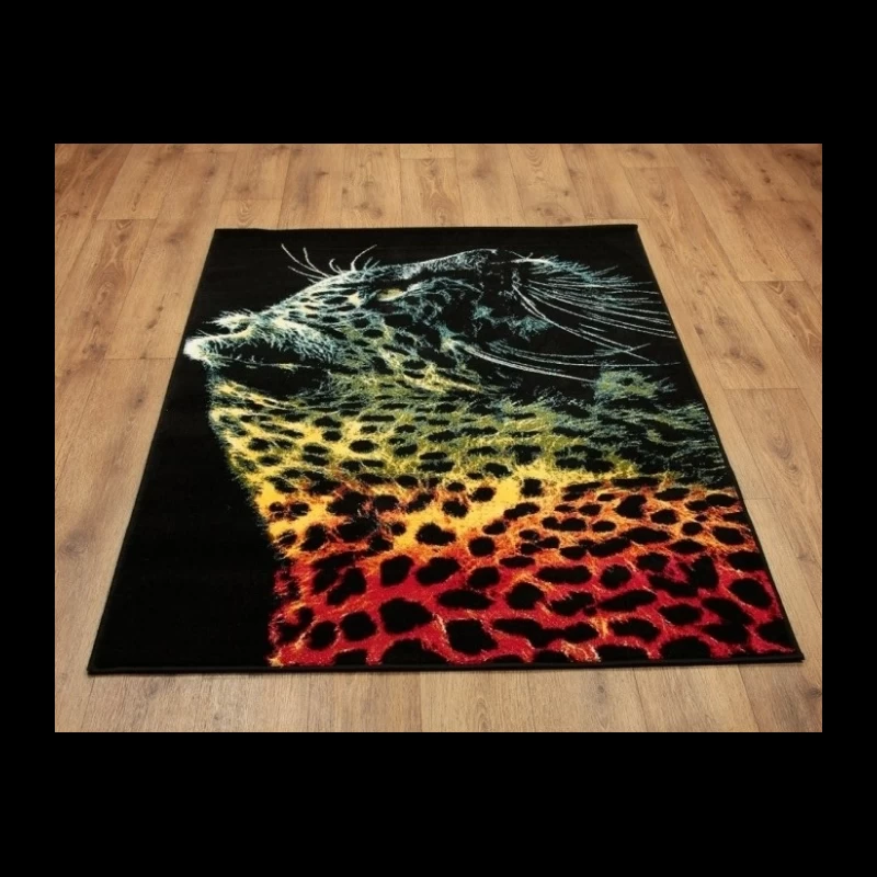 Covor Multicolor  cu Leopard 11016/180  - 2